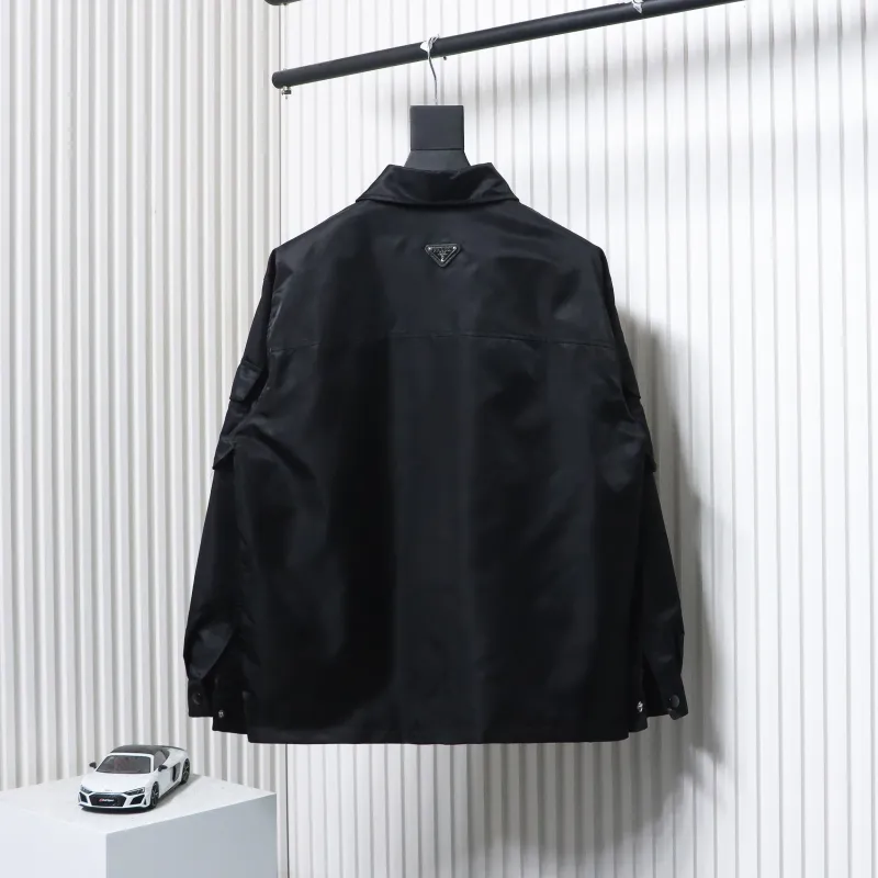 Prada Multi-Pocket Shirt Functional Jacket