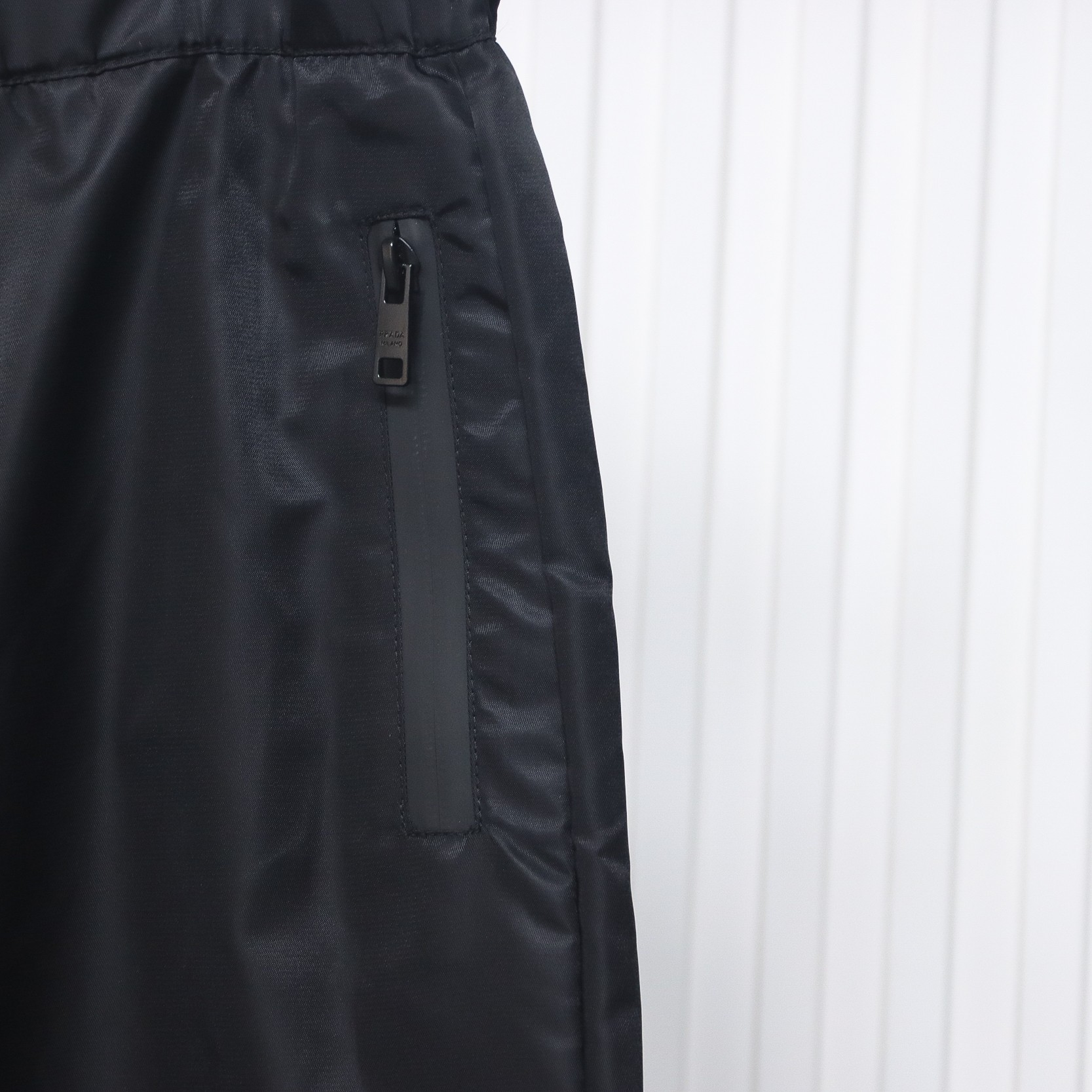 Prada Nylon Velcro Trousers