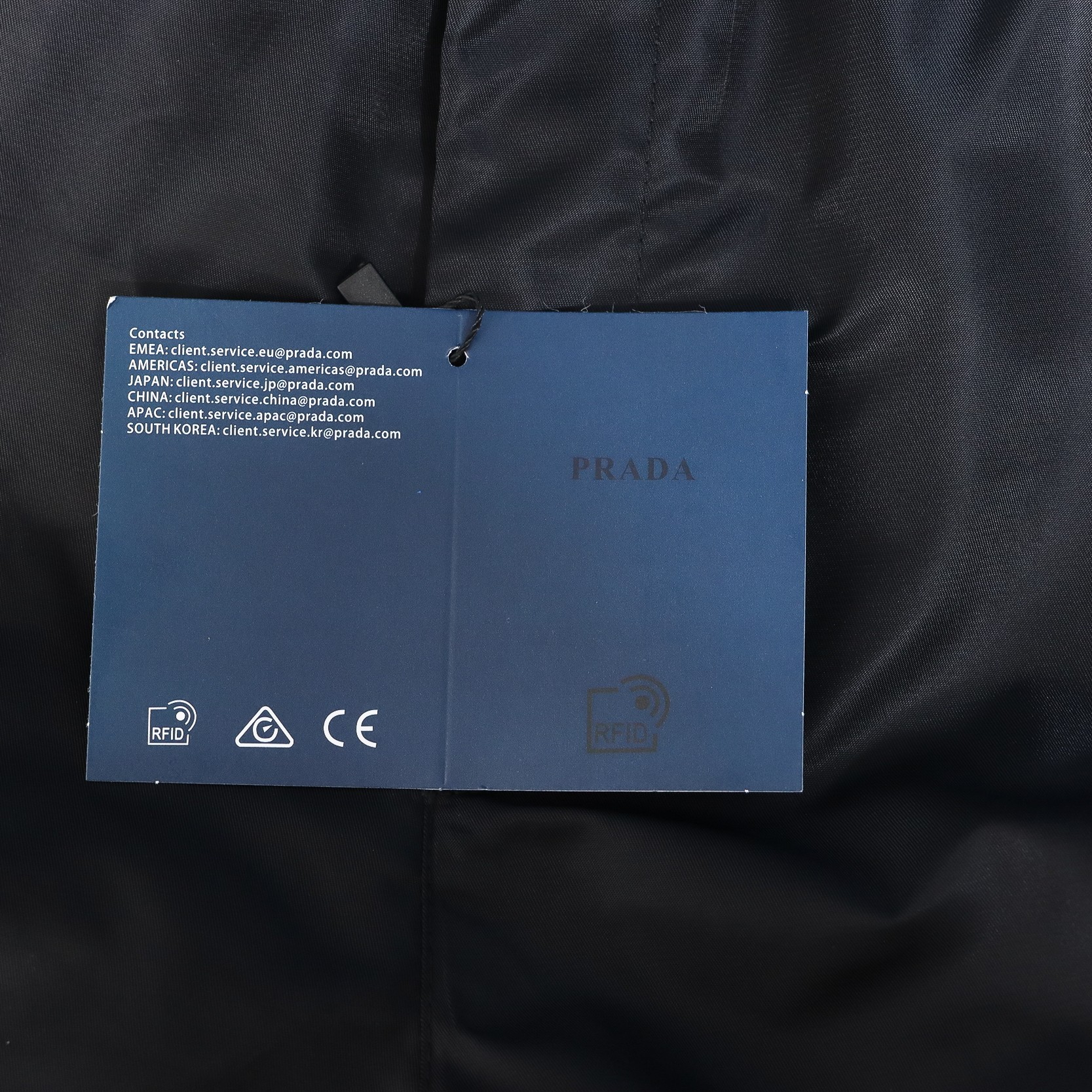 Prada Nylon Velcro Trousers