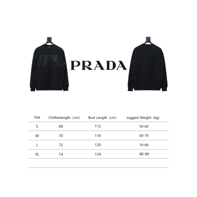 Prada Paneled Zip-Up Crew Neck Hoodie 02