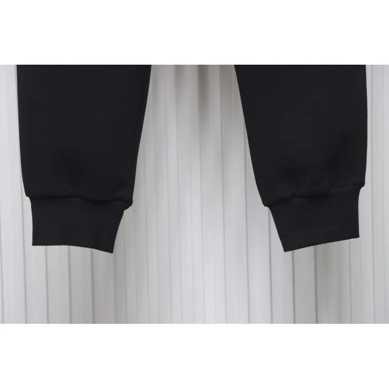 Prada Pocket Triangle Logo Cargo Trousers Black