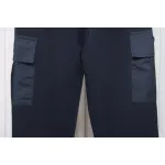 Prada Pocket Triangle Logo Cargo Trousers Dark Blue