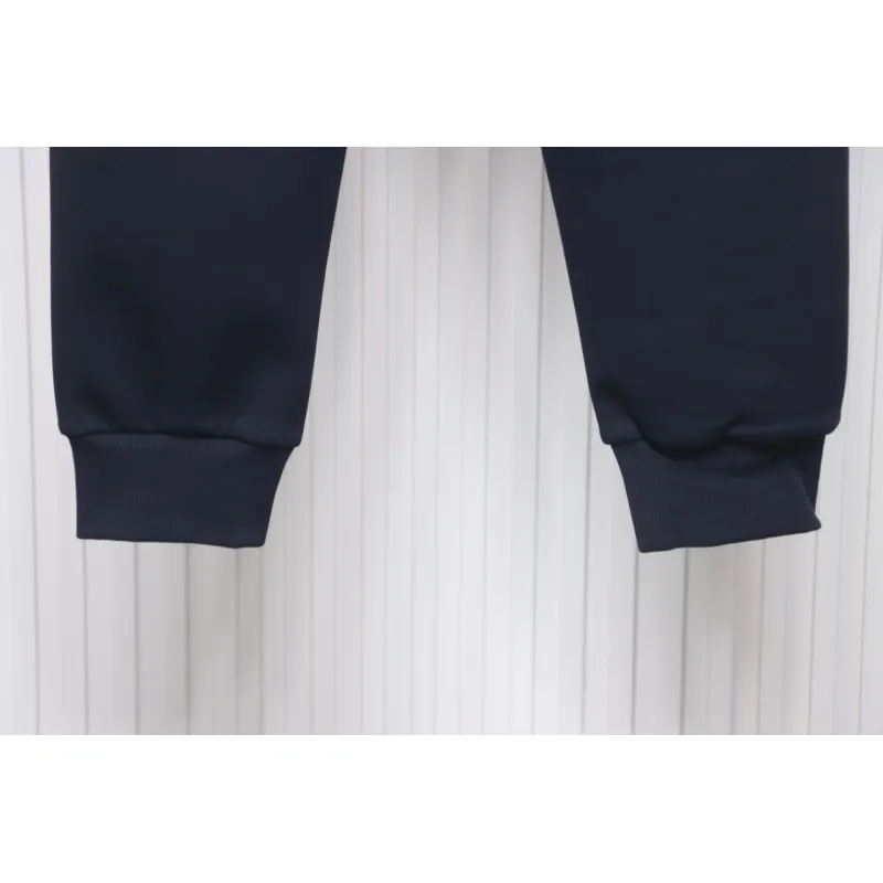 Prada Pocket Triangle Logo Cargo Trousers Dark Blue