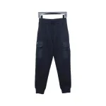 Prada Pocket Triangle Logo Cargo Trousers Dark Blue