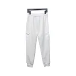 Prada Pocket Triangle Logo Cargo Trousers White