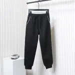 Prada Pocket Triangle Logo Space Cotton Trousers