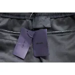 Prada Pocket Triangle Logo Space Cotton Trousers