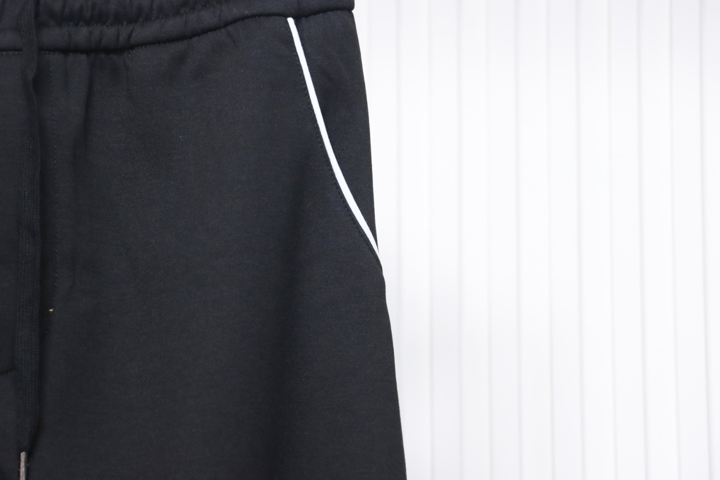 Prada Pocket Triangle Logo Space Cotton Trousers