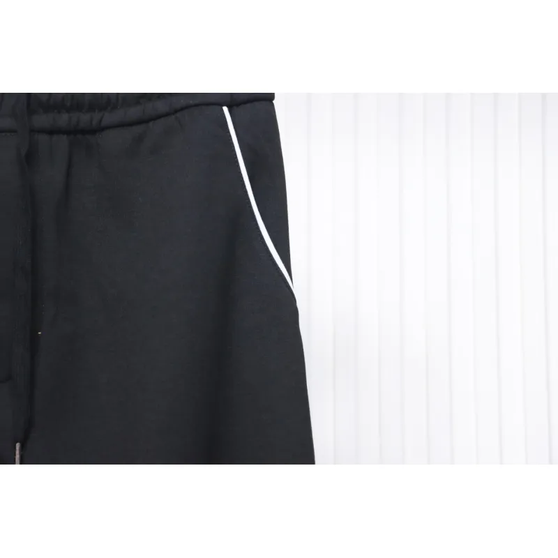Prada Pocket Triangle Logo Space Cotton Trousers