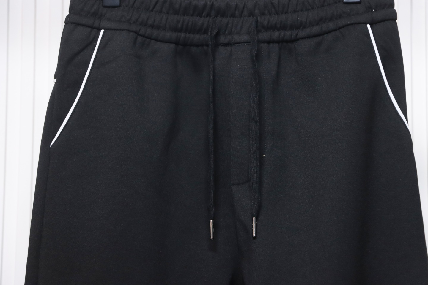 Prada Pocket Triangle Logo Space Cotton Trousers