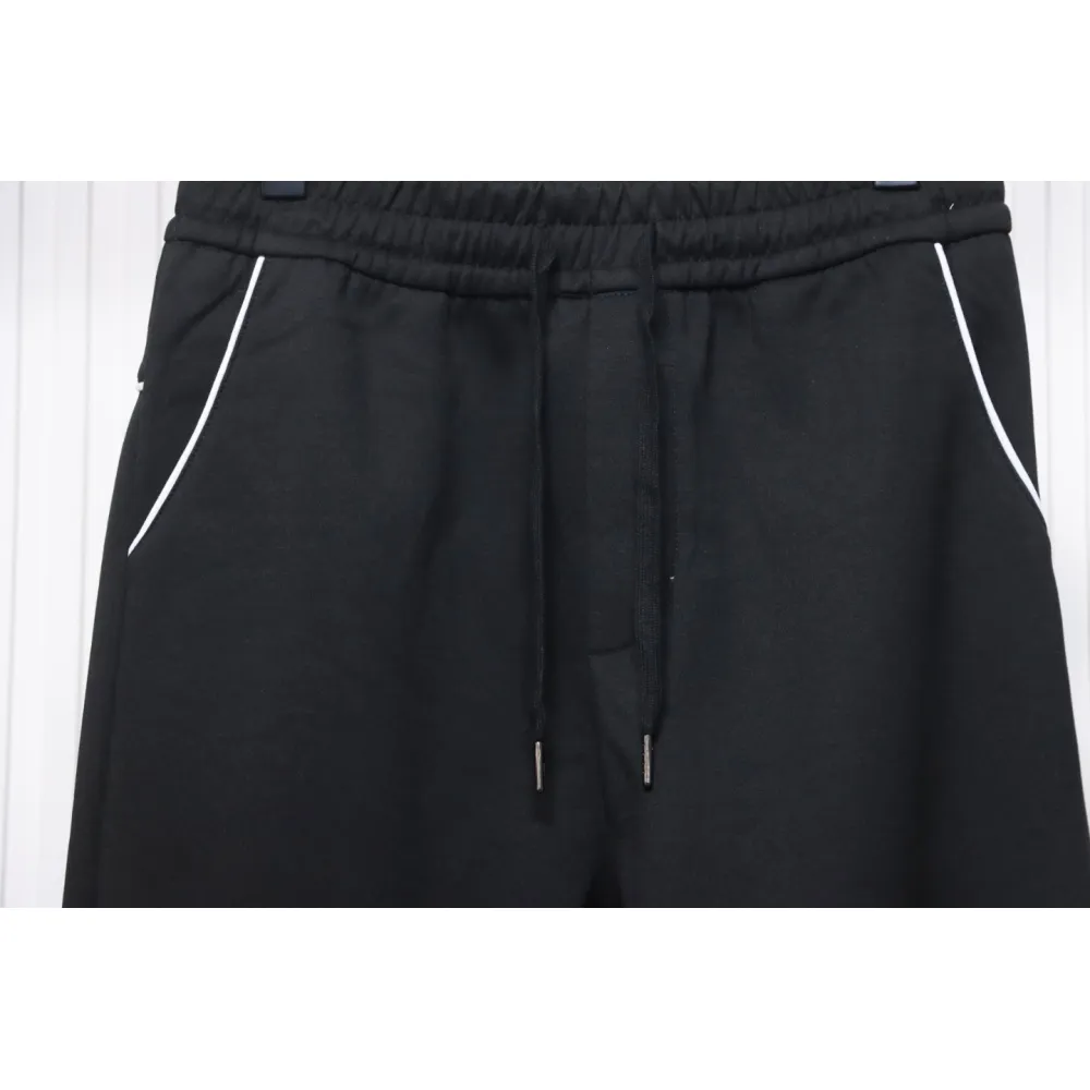 Prada Pocket Triangle Logo Space Cotton Trousers