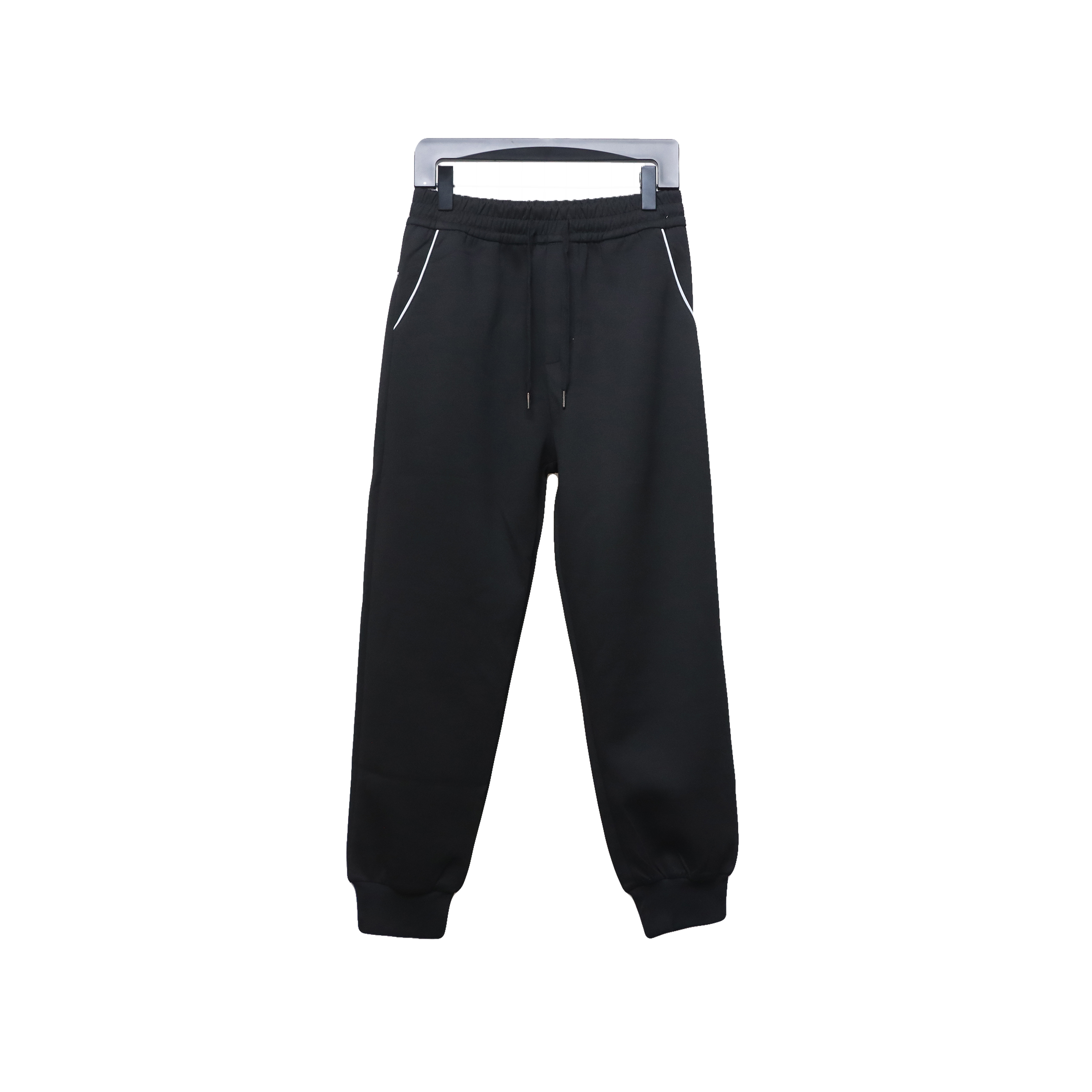 Prada Pocket Triangle Logo Space Cotton Trousers