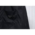 Prada Re-Nylon Pocket Triangle Logo Nylon Shirt Jacket