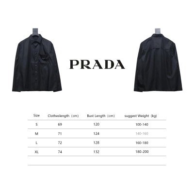Prada Re-Nylon Pocket Triangle Logo Nylon Shirt Jacket 02