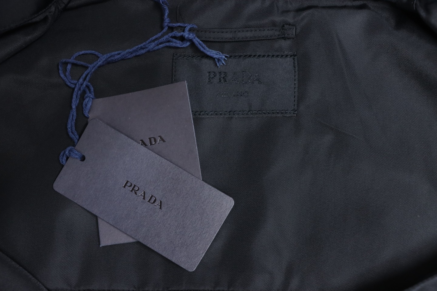 Prada Re-Nylon Pocket Triangle Logo Nylon Shirt Jacket