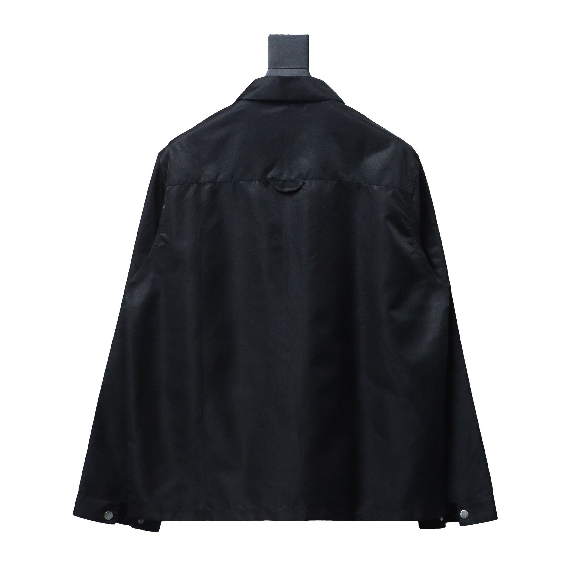 Prada Recycled Nylon Gabardine Shirt Technical Jacket