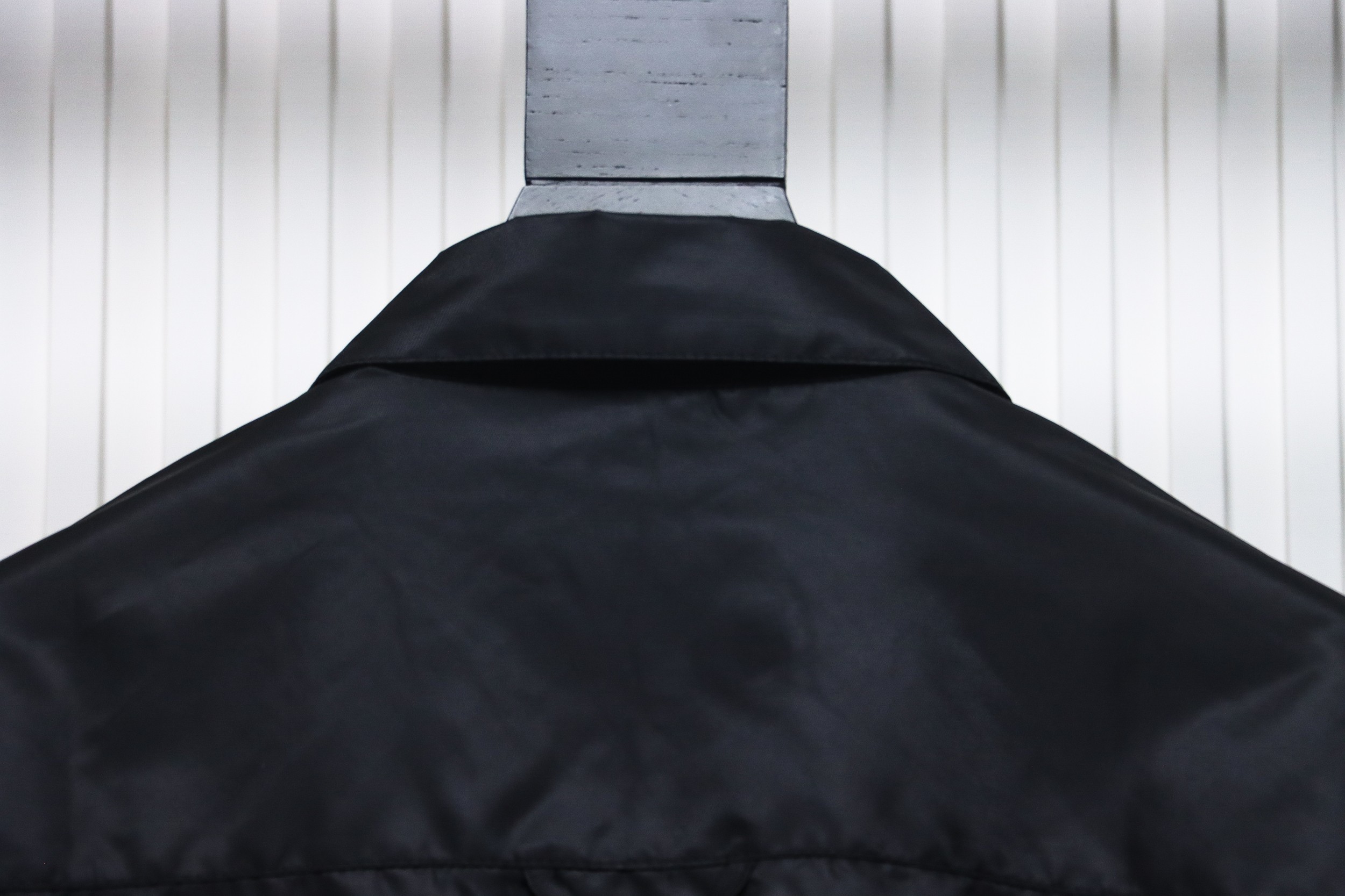 Prada Recycled Nylon Gabardine Shirt Technical Jacket