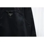 Prada Recycled Nylon Gabardine Shirt Technical Jacket