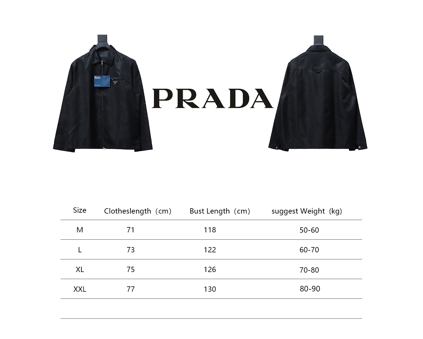 Prada Recycled Nylon Gabardine Shirt Technical Jacket