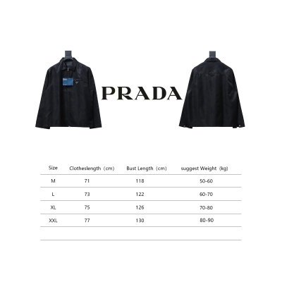 Prada Recycled Nylon Gabardine Shirt Technical Jacket 02