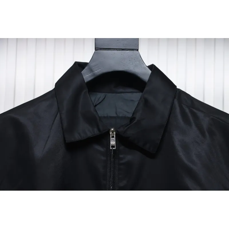 Prada Recycled Nylon Gabardine Shirt Technical Jacket