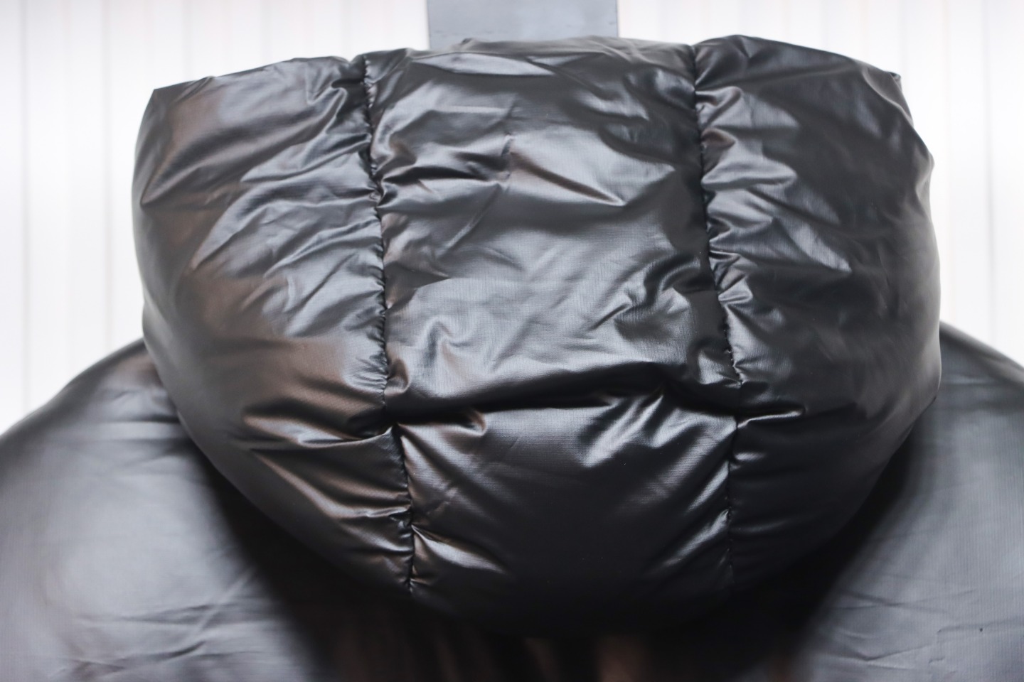 Prada Red Stripe Logo Down Jacket