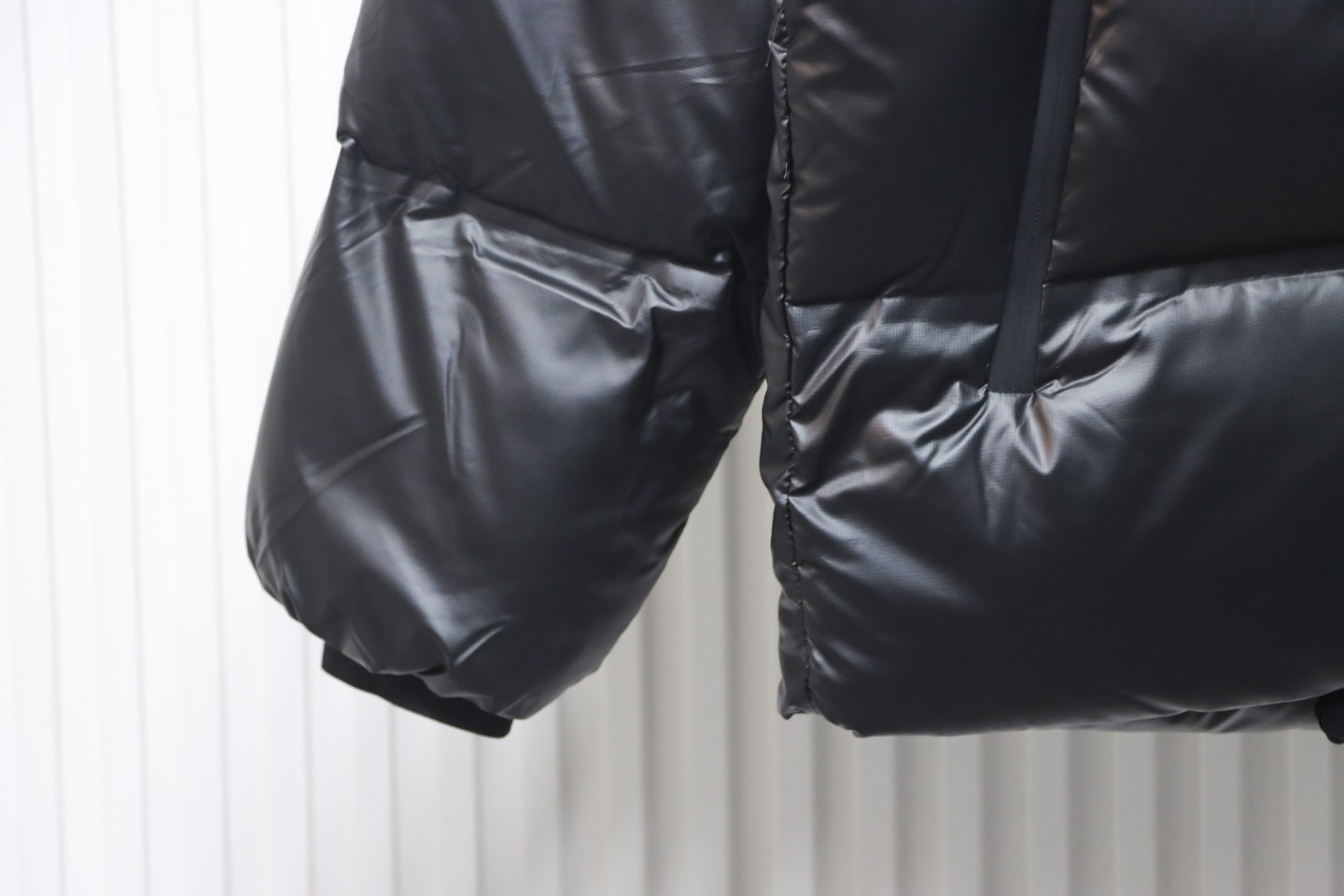 Prada Red Stripe Logo Down Jacket