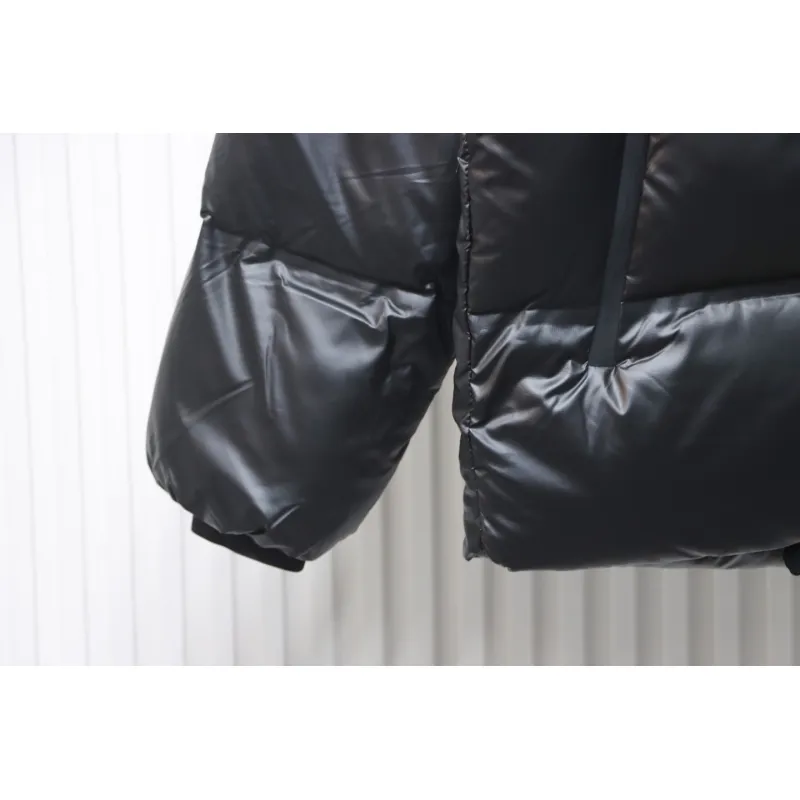 Prada Red Stripe Logo Down Jacket