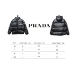 Prada Red Stripe Logo Down Jacket