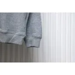 Prada Round Neck Hoodie With Triangle Logo On The Neckline