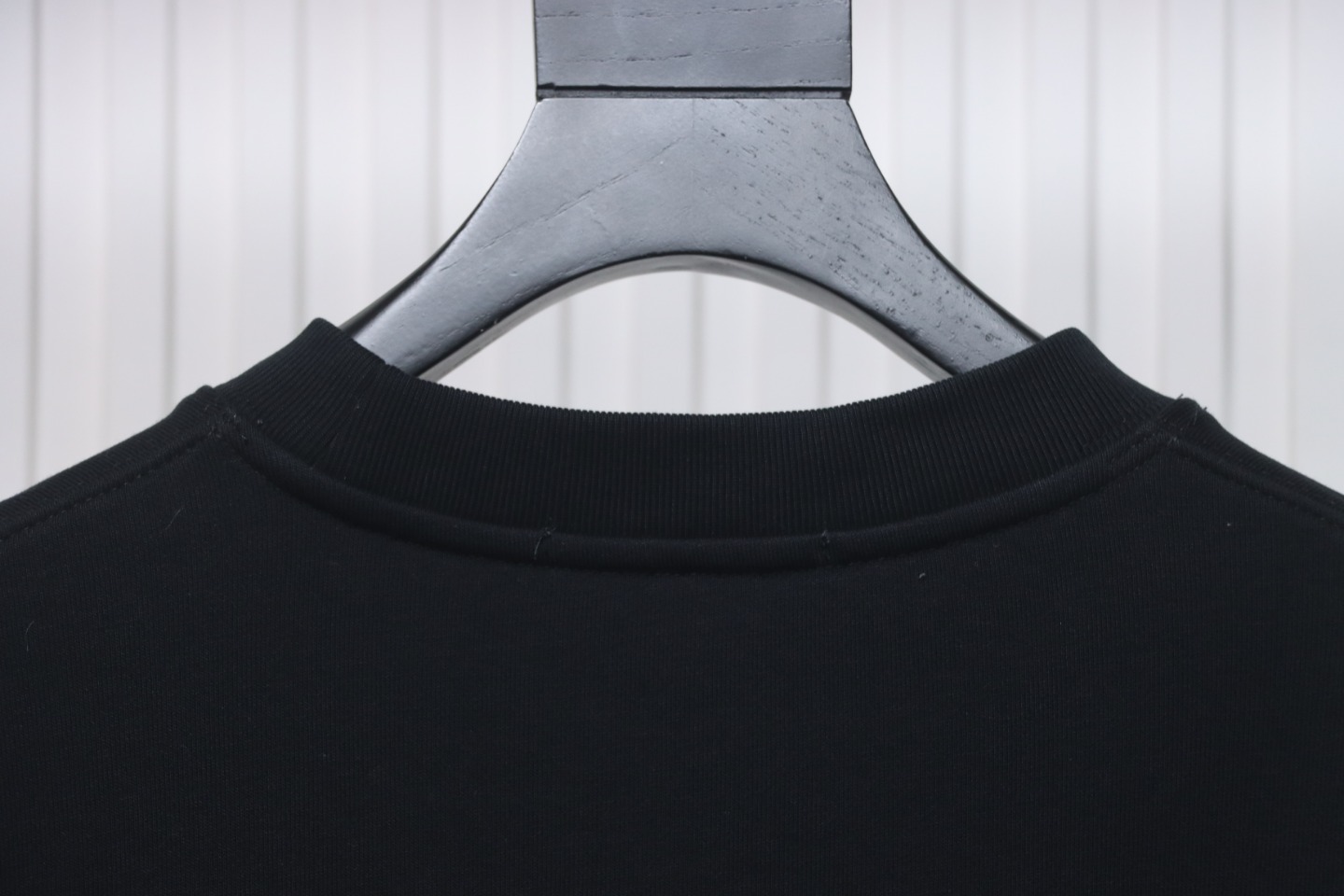 Prada Shadow Small Embroidery Crewneck Hoodie