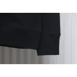 Prada Shadow Small Embroidery Crewneck Hoodie