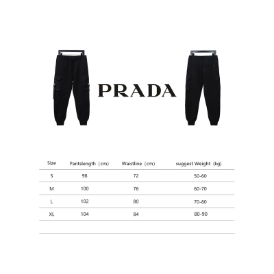 Prada Side Pocket Buckle Cargo Trousers 02