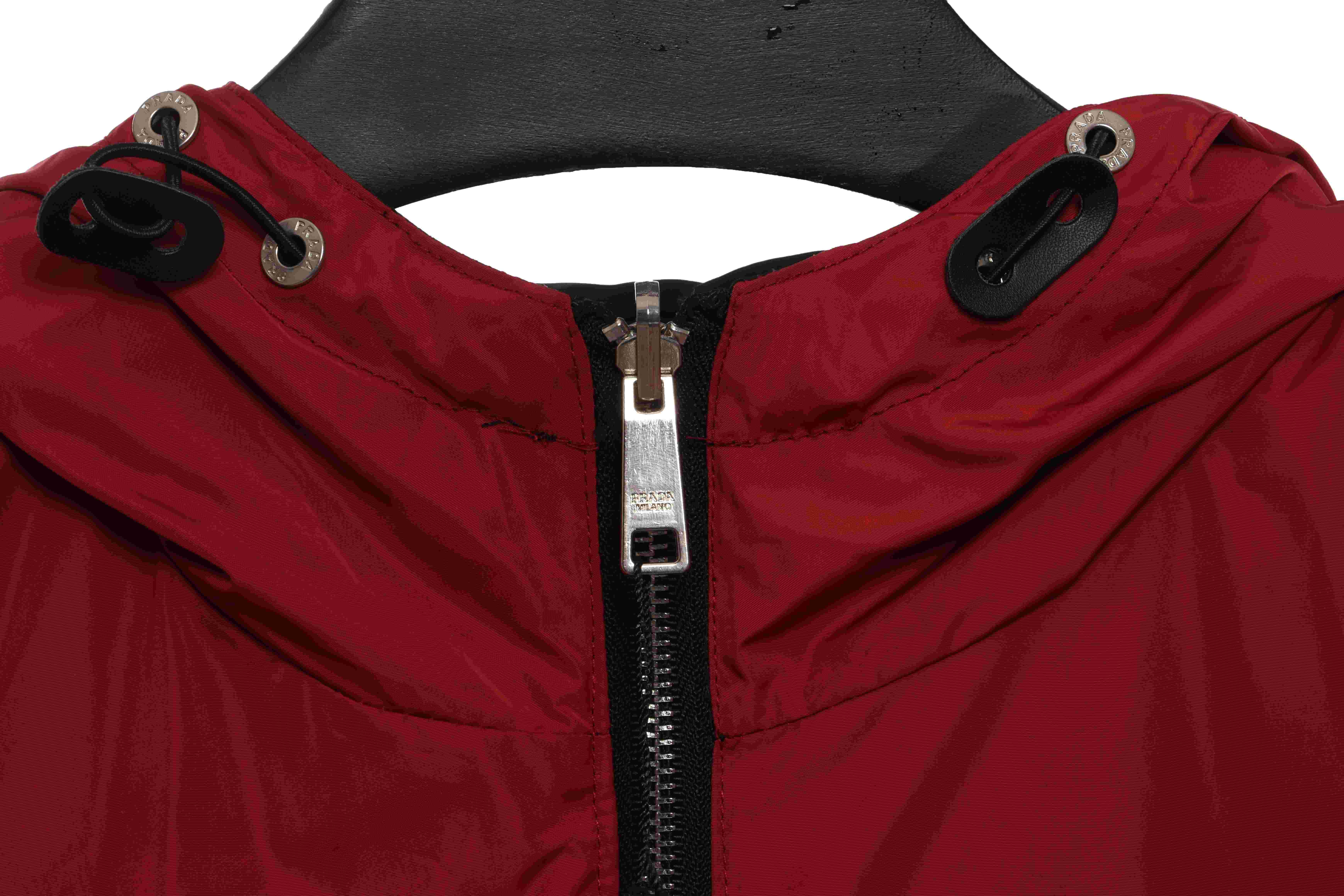 Prada Solid Color Reversible Coat Jacket