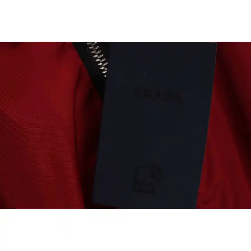 Prada Solid Color Reversible Coat Jacket