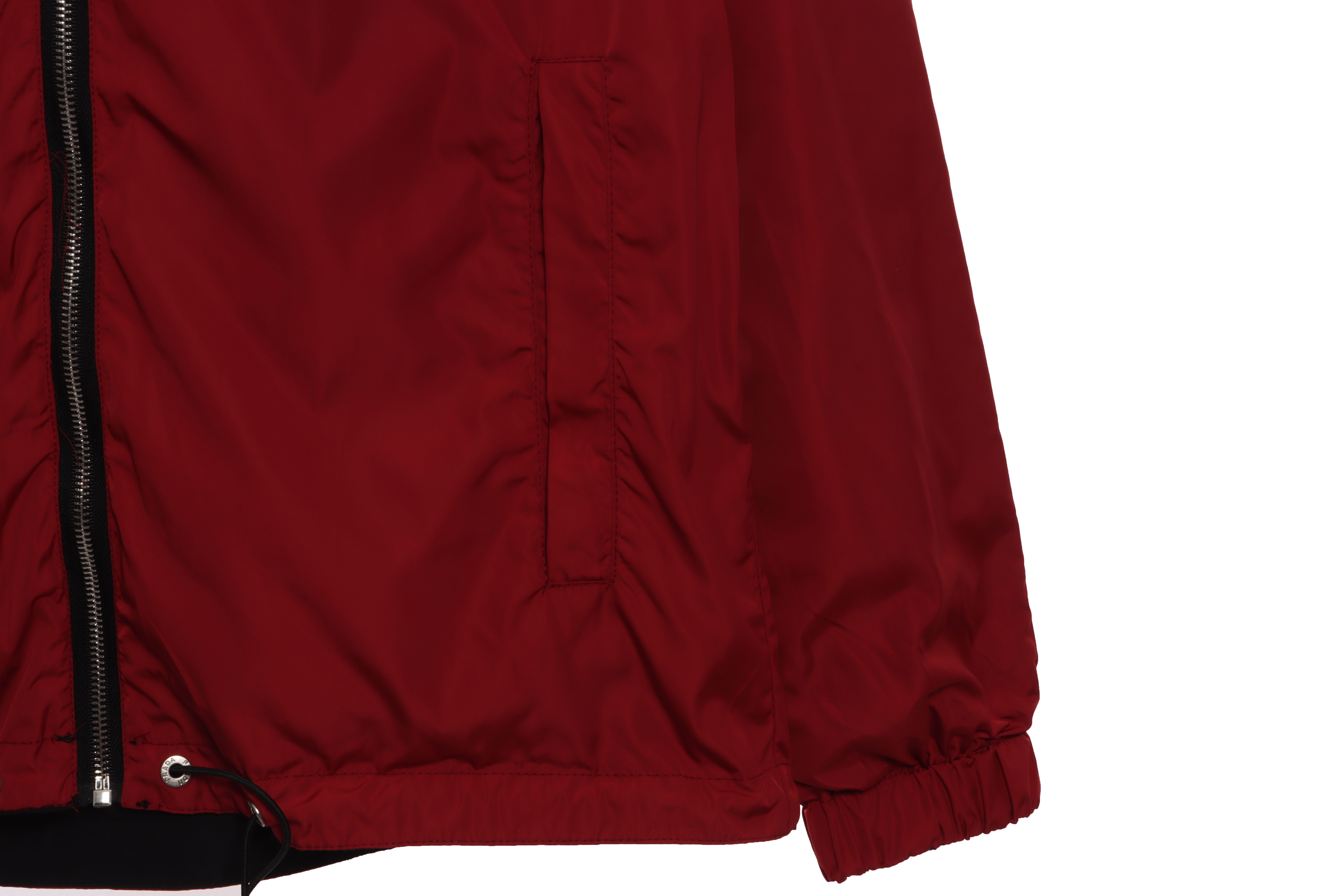 Prada Solid Color Reversible Coat Jacket