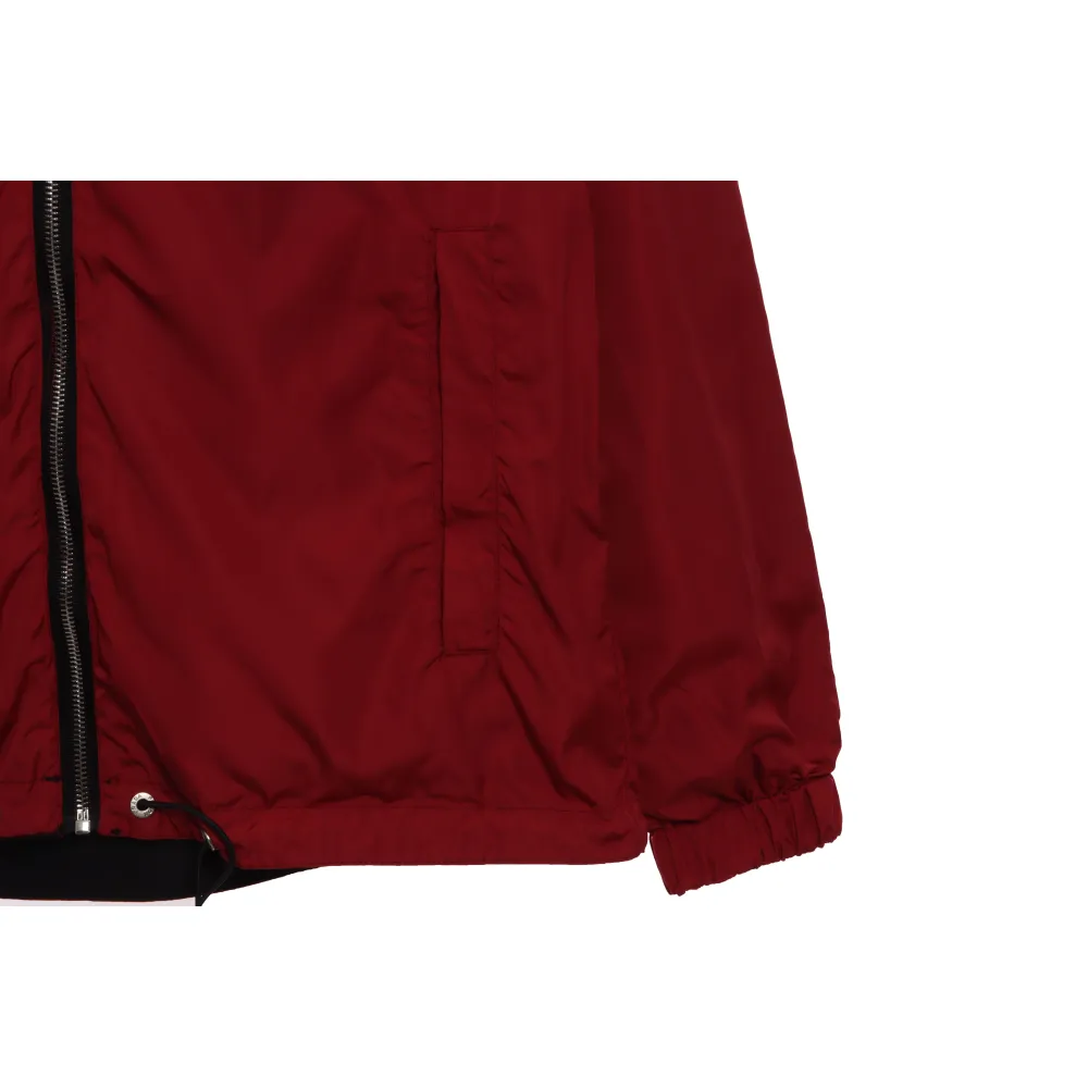 Prada Solid Color Reversible Coat Jacket