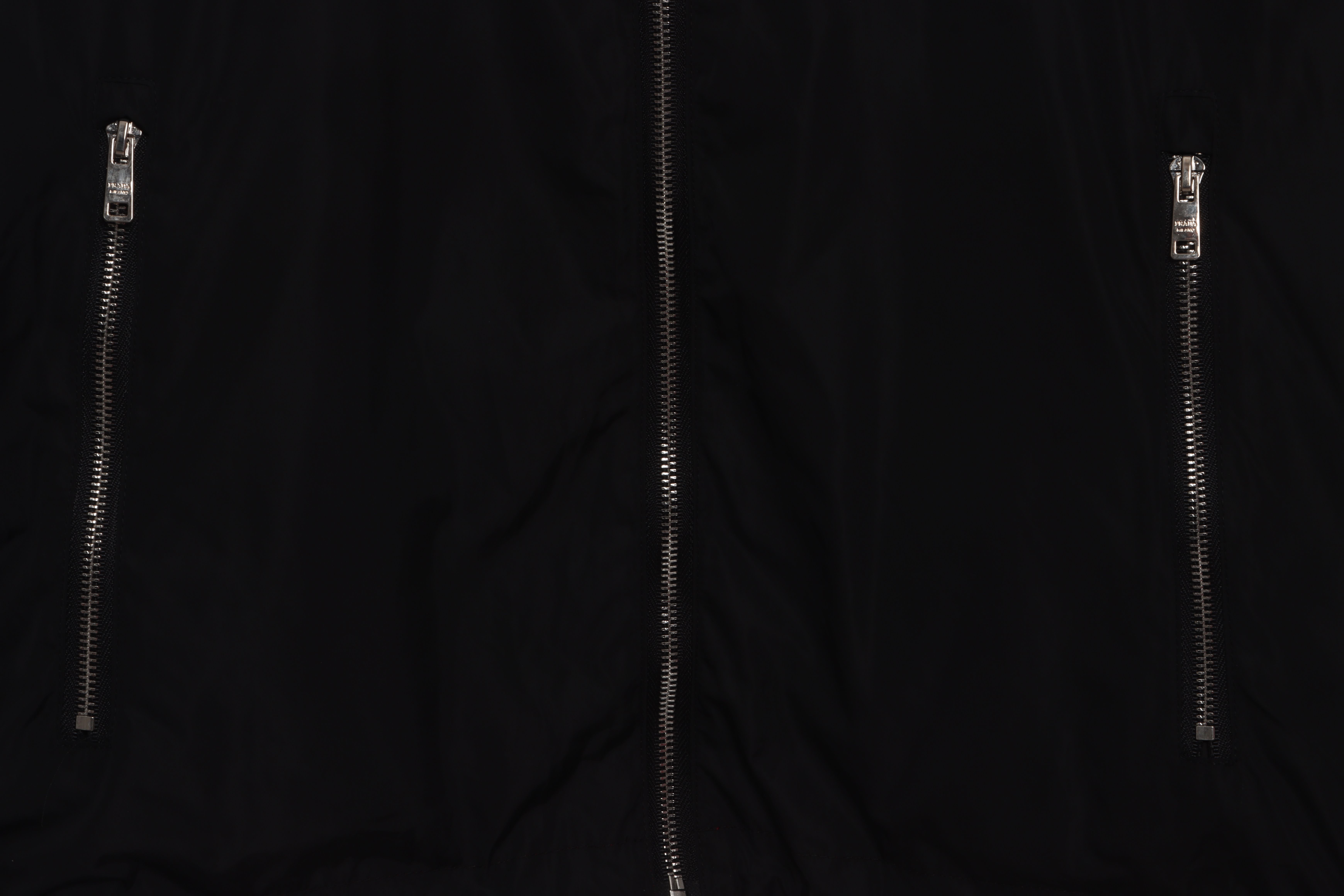 Prada Solid Color Reversible Coat Jacket