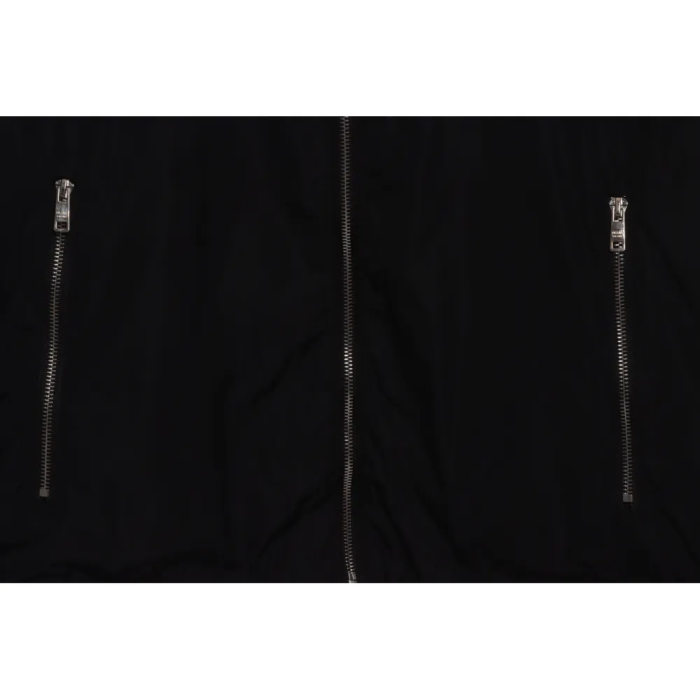 Prada Solid Color Reversible Coat Jacket