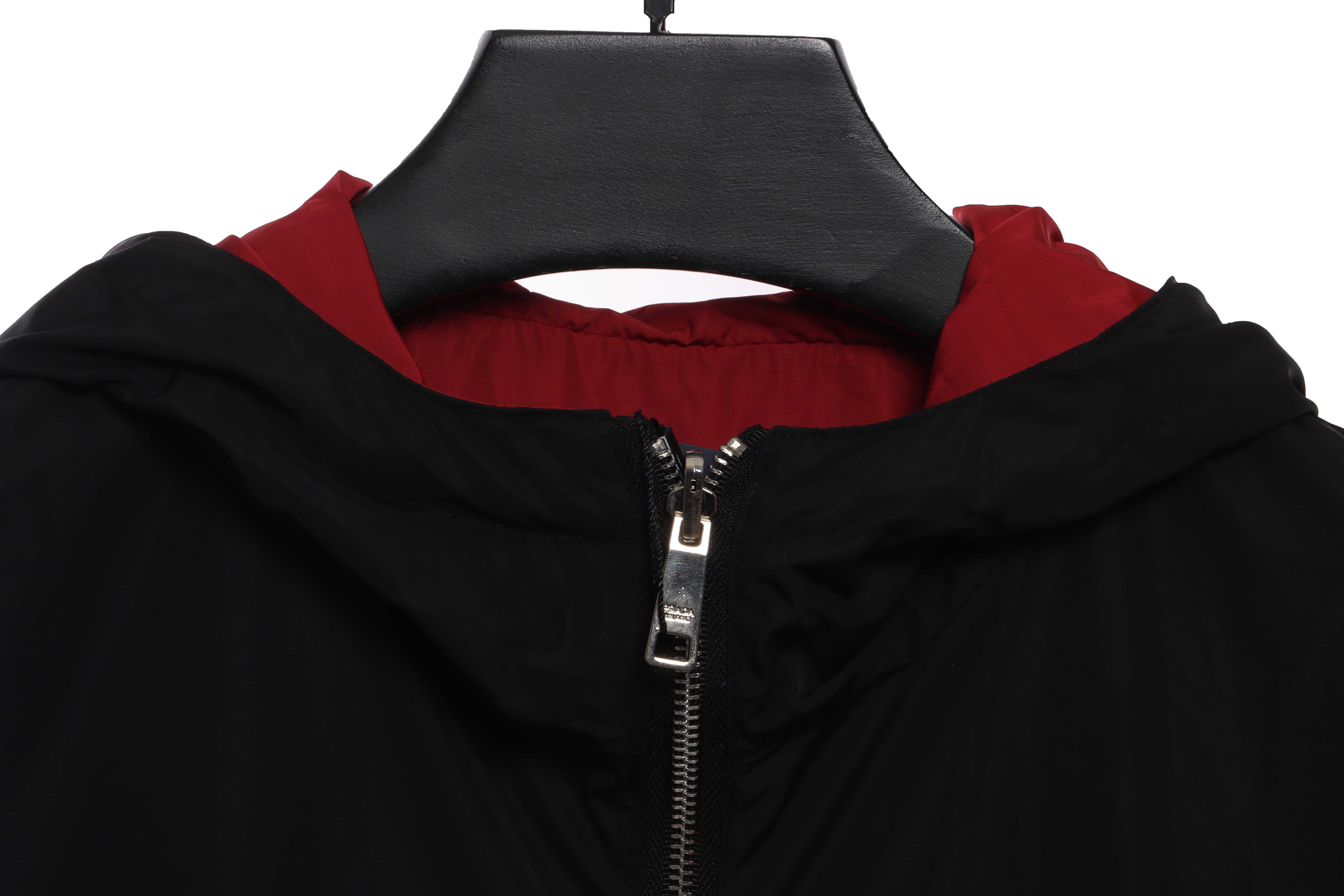 Prada Solid Color Reversible Coat Jacket