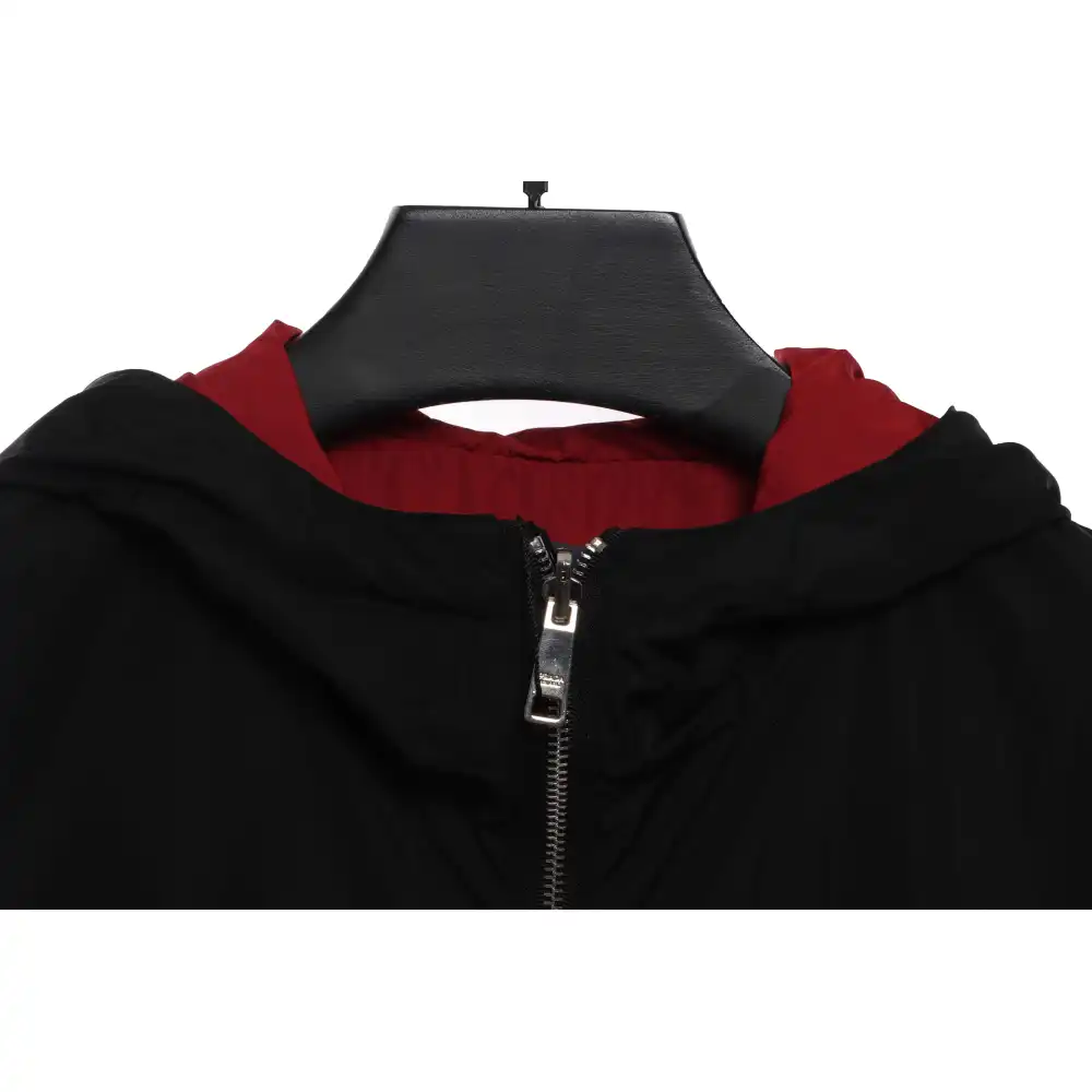 Prada Solid Color Reversible Coat Jacket