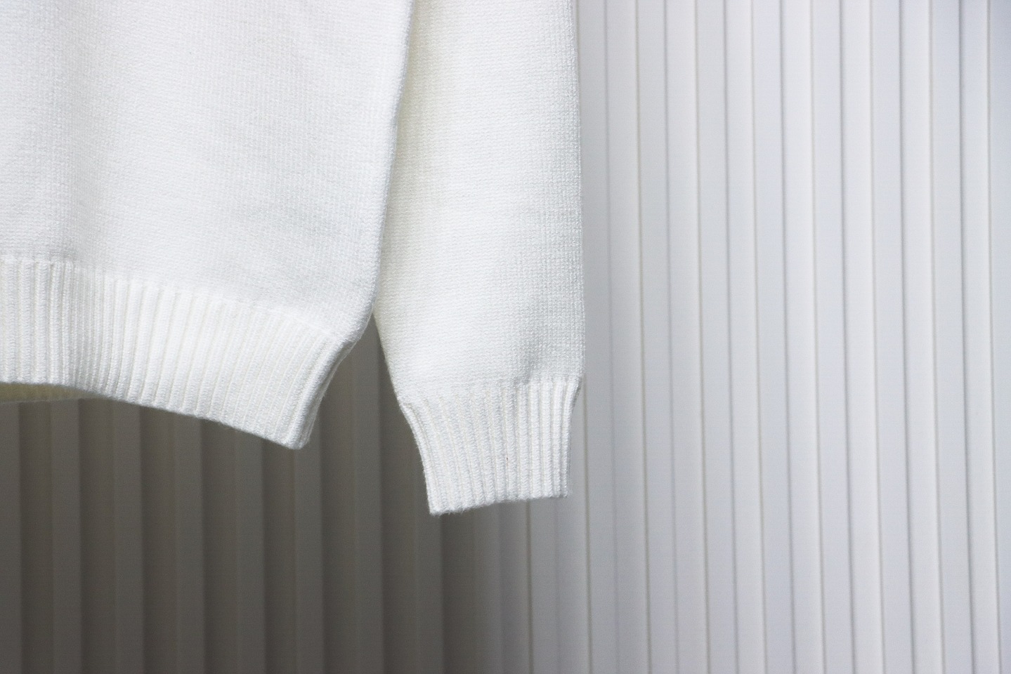 Prada Sweater With Floral Logo On Chest White