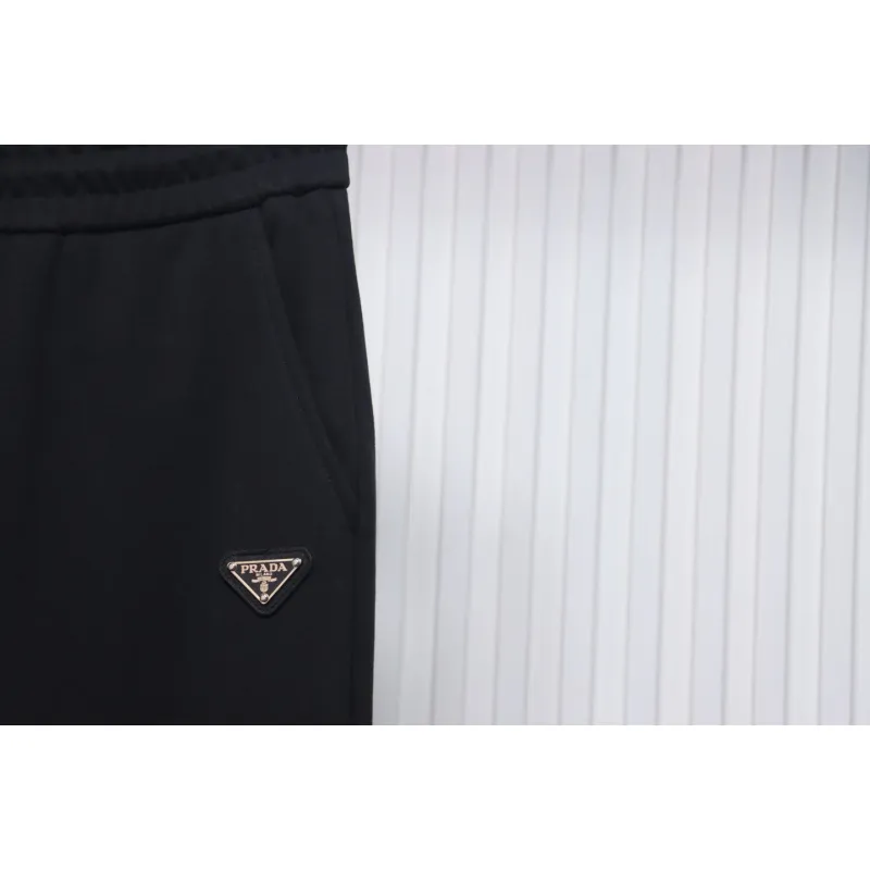 Prada Toothbrush Logo Back Pocket Trousers