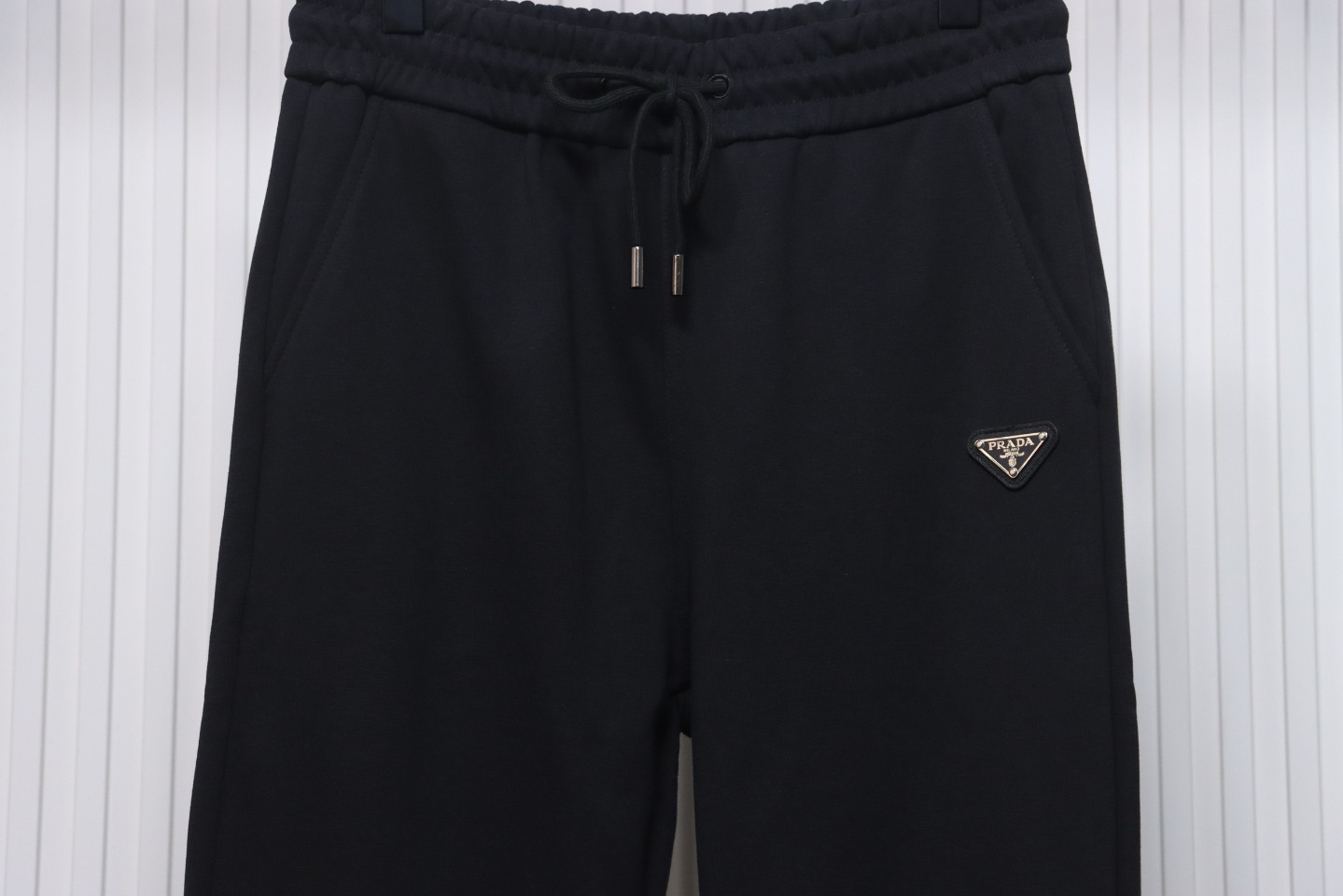 Prada Toothbrush Logo Back Pocket Trousers