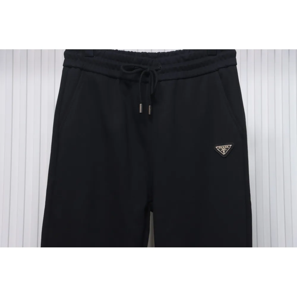 Prada Toothbrush Logo Back Pocket Trousers