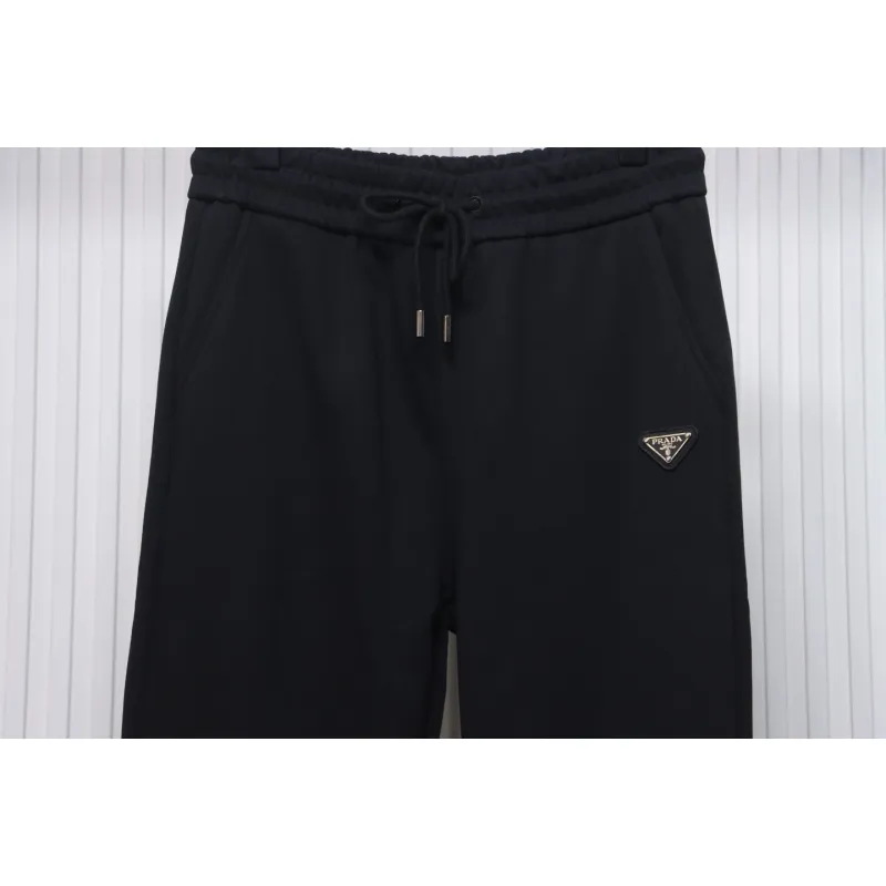 Prada Toothbrush Logo Back Pocket Trousers