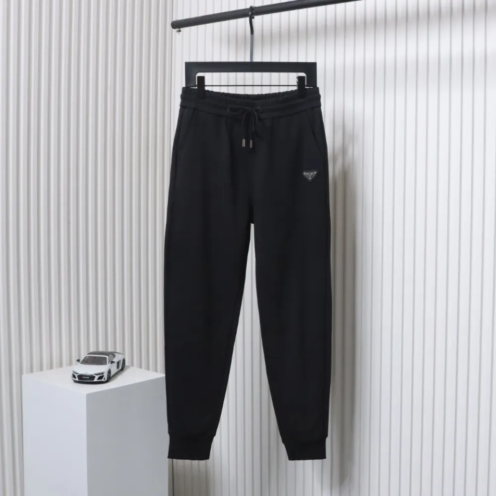 Prada Toothbrush Logo Back Pocket Trousers
