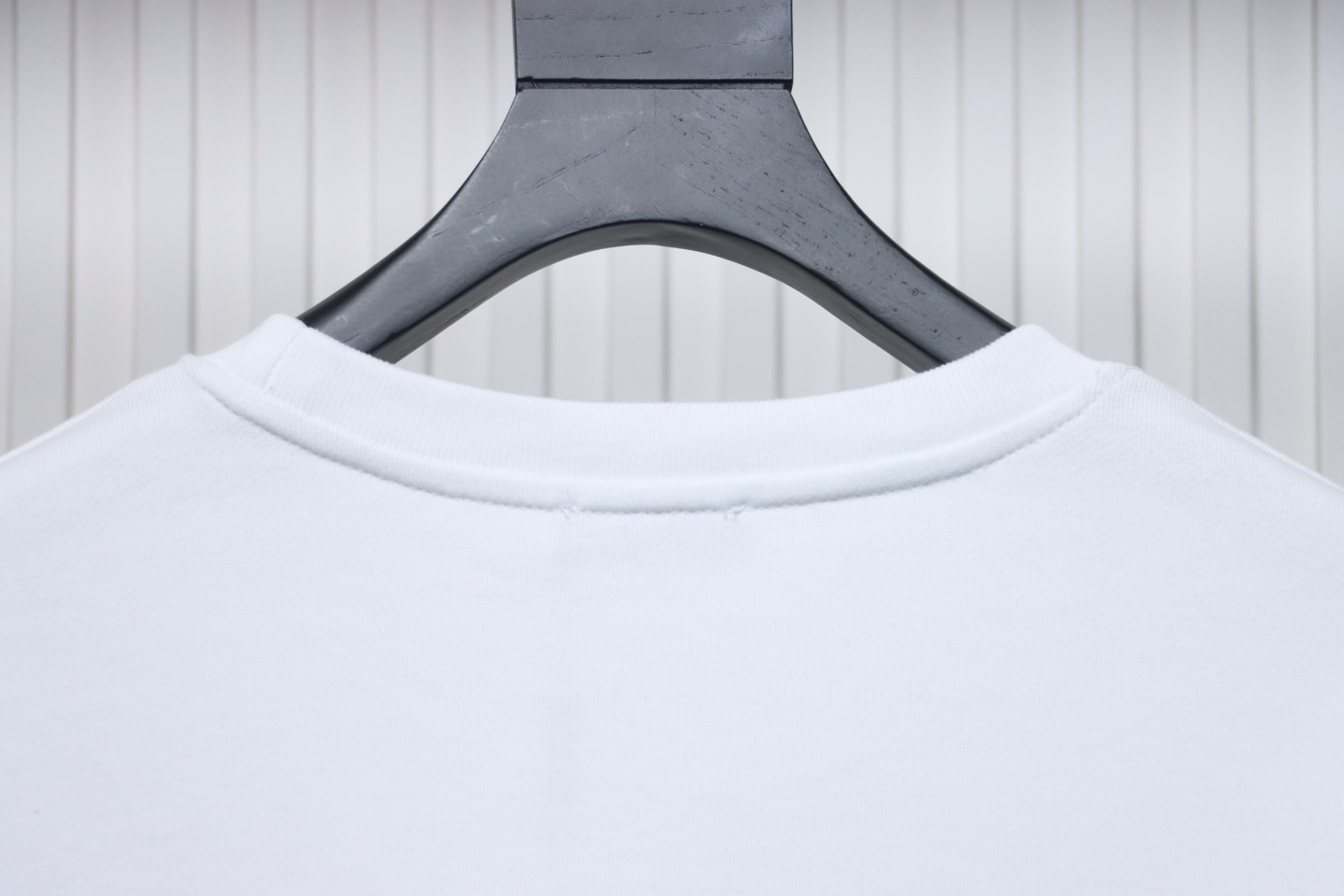 Prada Triangle Collar Lettering Round Neck Hoodie White