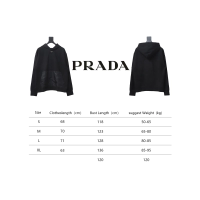 Prada Triangle Collar Nylon Pocket Hoodie 02