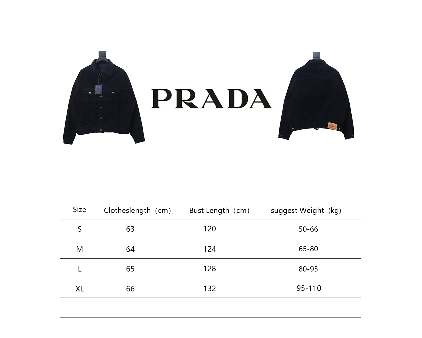 Prada Triangle Hem Corduroy Jacket